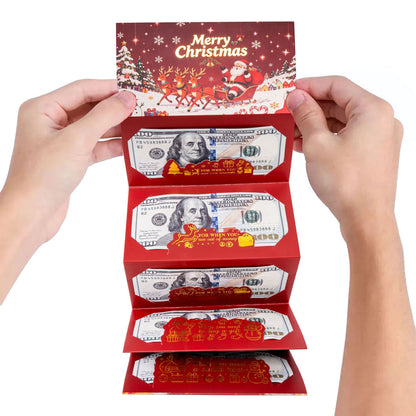 🏆Flash Sale⚡ 50K+ SOLD! Almost Gone-🎅💸Christmas Cash Gift Envelope– A creative way to give cash this Christmas!