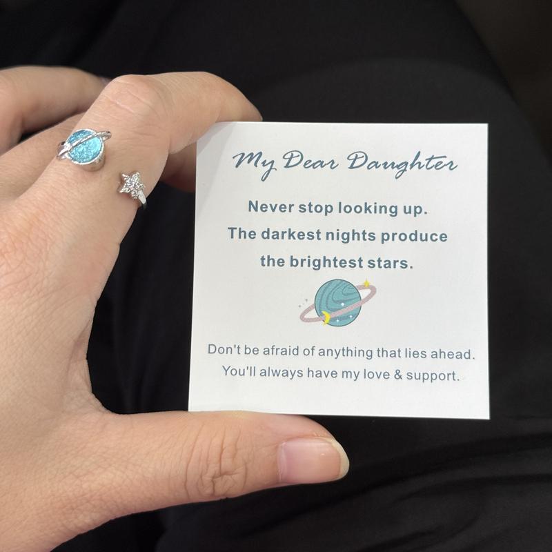 Star and Moon Ring For Daughter – Morkvel